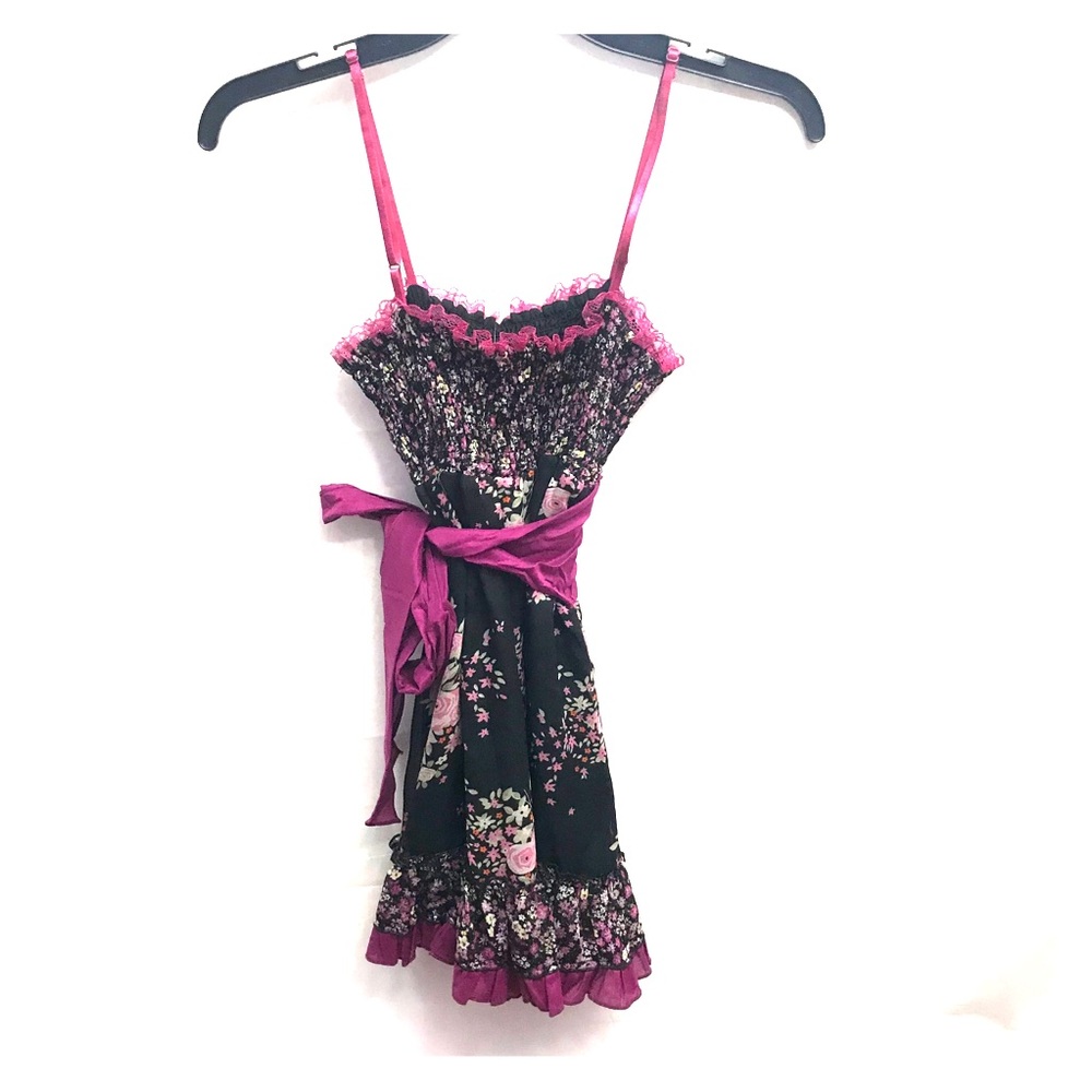 Gracia petit mini summer dress in plum colour